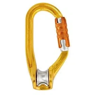 Afbeelding van Petzl Rollclip, karabiner met geïntegreerde katrol triact lock