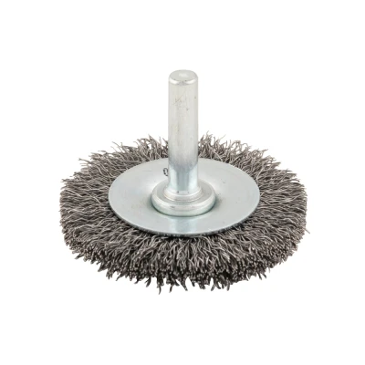 Afbeelding van Rhodius Staaldraadborstel rond op stift Topline 50x7x10