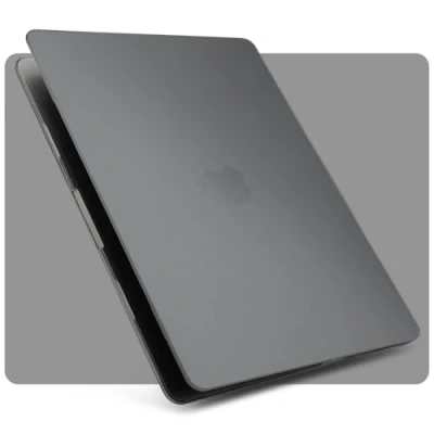 Afbeelding van ZYB Hose Compatibel met 2024 2022 MacBook Air 13,6 M3 A3113 &amp; M2 A2681 Touch ID, Ultra dunne beschermende Hard Shell Cover Case, Mat Space Grijs