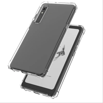Afbeelding van GIOPUEY Transparante hoes voor Boox Palma/Kant/Kant 2, zachte TPU achterkant, dun hoesje met airbagbescherming, licht, compatibel 2 Transparant