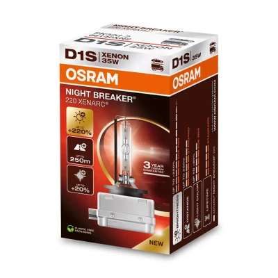 Afbeelding van Osram Night Breaker 220 Xenarc D1S 66140XN2 enkele lamp