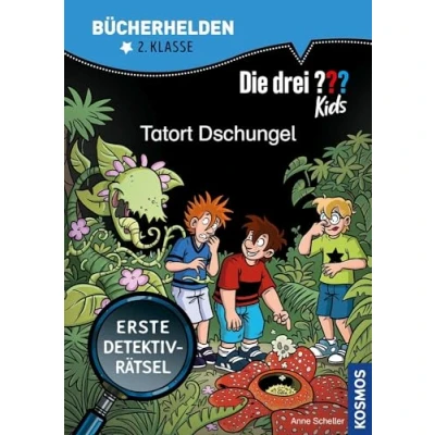 Afbeelding van Die drei ??? Kids, Bücherhelden 2. Klasse, Tatort Dschungel: Erste Detektivrätsel, Erstleser Kinder ab 7 Jahre