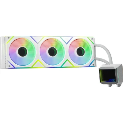 Afbeelding van XPG LEVANTE II 360 Computer behuizing Alles in één vloeistofkoeler 12 cm Wit
