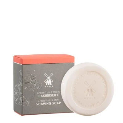 Afbeelding van Muhle scheerzeep Grapefruit &amp; Mint navulling 65gr