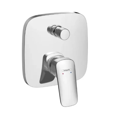 Afbeelding van Hansgrohe Logis 1 greeps badmengkraan afbouwdeel