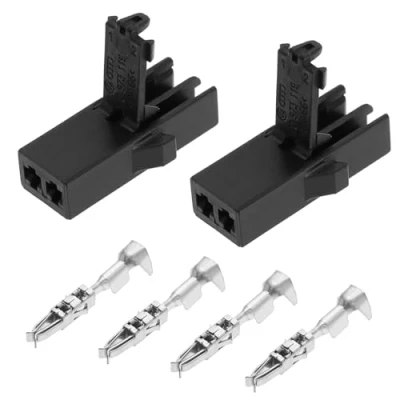 Afbeelding van 2x 2 pins High Mount Remlichtstekker Compatibel met VW, Audi, Skoda, Seat 1J0973119