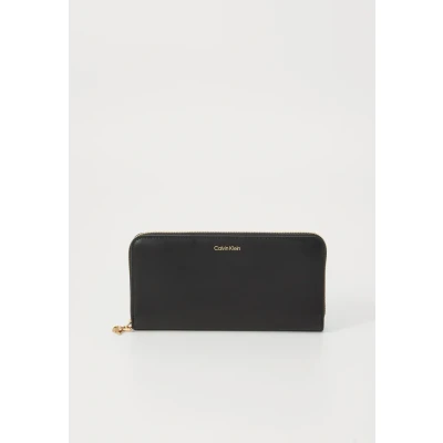 Afbeelding van Calvin Klein Large ZIP Around Portemonnee, Dames, Maat: One Size, Black