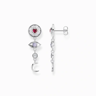Afbeelding van Thomas Sabo H2277 640 7 Oorbellen Dames 925er Zilver