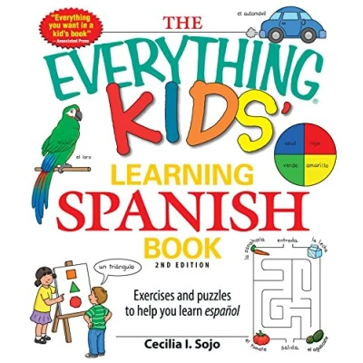 Afbeelding van The Everything Kids&#039; Learning Spanish Book: Exercises and puzzles to help you learn Espanol