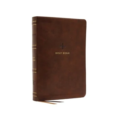 Afbeelding van NRSV, Catholic Bible, Standard Personal Size, Leathersoft, Brown, Comfort Print