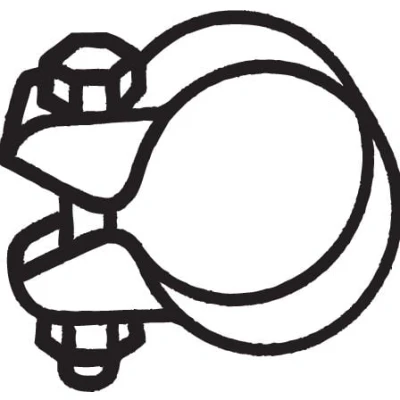 Afbeelding van Bosal Uitlaatklem 250 345