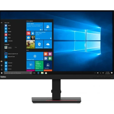 Afbeelding van Lenovo ThinkVision T27q 20 68,6 cm (27 ) 2560 x 1440 Pixels WQHD LCD Flat Zwart