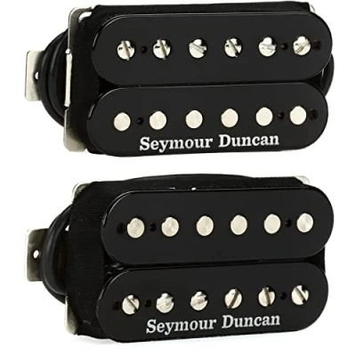 Afbeelding van Seymour Duncan SH 18S Humbucker bouwpakket, volledige Lotta HB pick up voor elektrische gitaar, zwart