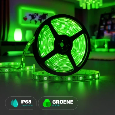 Afbeelding van V TAC VT 50501G LED Stripverlichting Modules 5050 IP68 0,24 Watt 20 Lumen Groen
