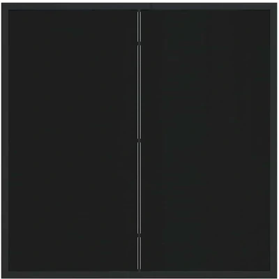 Afbeelding van vidaXL 5 delige Tuin Eetset met Kussens Lichtgrijs Poly Rattan, Tuintafel Zwart 80x80x73 cm Gelaagd Glas