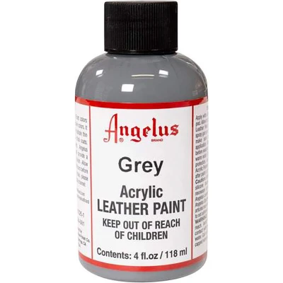 Afbeelding van Angelus leerverf Grijs 118ml