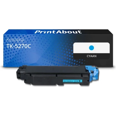 Afbeelding van Huismerk Kyocera TK 5270C Toner Cyaan
