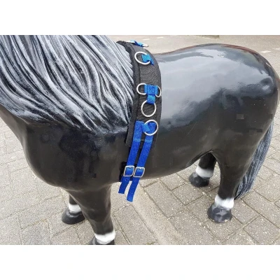 Afbeelding van HB Longeersingel Little Sizes Royal Blue Minishetland