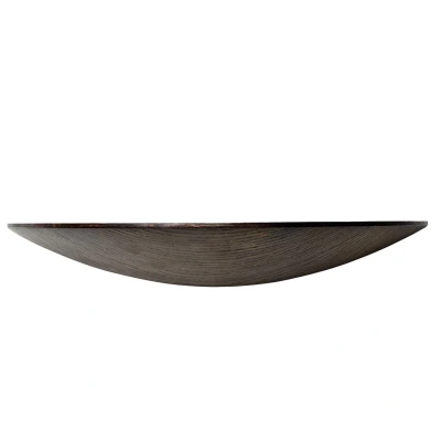 Afbeelding van Audo Copenhagen Gridy Fungi wandplank medium donker eiken