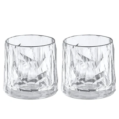 Afbeelding van Whiskyglas Koziol Superglas Club No. 02 250 ml Transparant (Set van 2)