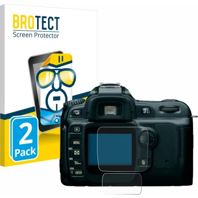 Afbeelding van BROTECT Screenprotector voor Nikon D50 Folie Beschermfolie transparant (2 Stuks)
