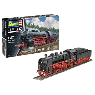 Afbeelding van Revell 02168 S3/6 BR18 Locomotief (bouwpakket) 1:87