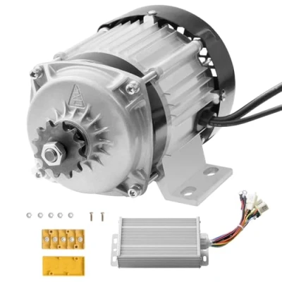 Afbeelding van VEVOR 500W borstelloze DC motorkit 48V 2700RPM met controller