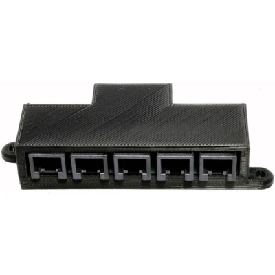 Afbeelding van TAMS Elektronik 73 80496 01 C RJ12 XL verdeler 6 polig Kant en klare module