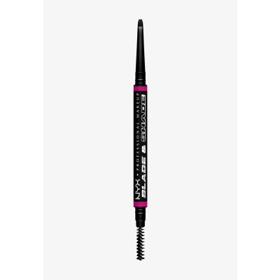 Afbeelding van NYX Professional Makeup Blade &amp; Shade Eyebrow Pencil Wenkbrauwpotlood, Maat: 0.1 g, Black