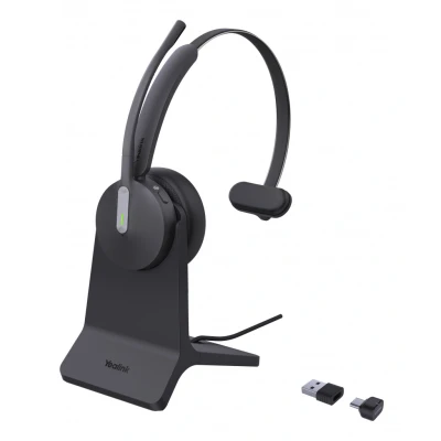 Afbeelding van Yealink BH70 (Draadloze, USB C), Kantoorheadset, Zwart