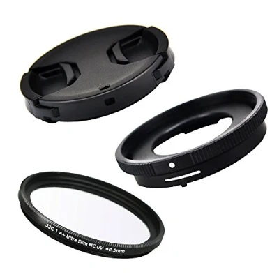 Afbeelding van JJC Omzettingslensadapter voor Olympus FCON T01 TG 7 6 5 4 3 2 1 CLA vervangen door 40,5 mm UV filter + lensdop
