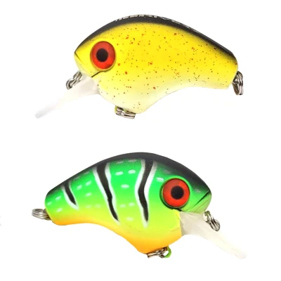 Afbeelding van River7 R7 SR Red Plug Gold Perch 4.5cm (14.5g)