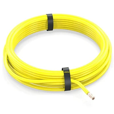 Afbeelding van AUPROTEC Voertuigkabel FLRY B, 10 m, 1,5 mm², autokabel, opgerold, kleur geel