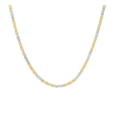 Afbeelding van Bicolor Gouden Collier valkenoog 1 4208480 45 cm