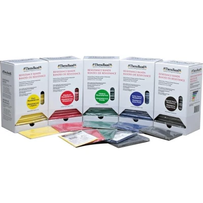 Afbeelding van Thera Band Oefenband dispenser 30 x 1,5 m spec. zwaar zwart