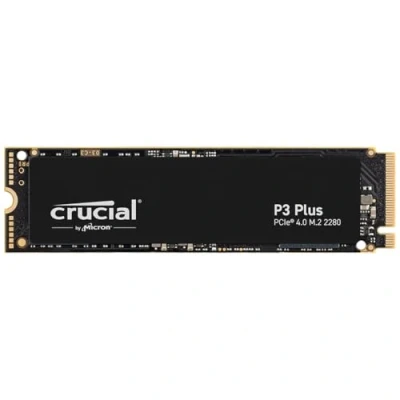 Afbeelding van Crucial P3 Plus 4TB PCIe Gen4 NVMe M.2 Interne SSD, Tot 4.800 MB/s, Compatibel met Laptop en Desktop, Solid State Drive CT4000P3PSSD801