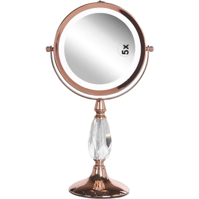 Afbeelding van MAURY make up spiegel Roségoud IJzer