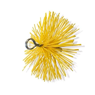 Afbeelding van Synthetische egel voor schoorsteenveger omhulde buizen Diameter 180 mm Stalen mondstuk met schroefdraad M12 x 1,75 Open haarden, ketels, kachels, leidingen, dakgoten Kibros 4ESS18b