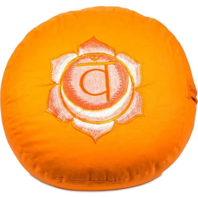 Afbeelding van Meditatiekussen 2e Chakra Swadhishthana Geborduurd