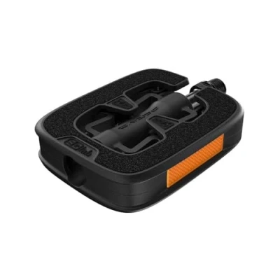 Afbeelding van SQlab Trekking pedalen 502 Active XL Knievriendelijk Natuurlijke voetpositie + 15 mm Zwart