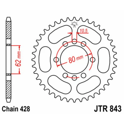 Afbeelding van Rek JT JTR843,49