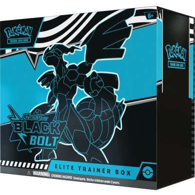 Afbeelding van Pokemon Scarlet &amp; Violet Black Bolt Elite Trainer Box