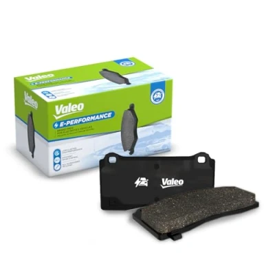 Afbeelding van Valeo E PERFORMANCE remblokken 610455 Sef van 4 Vooras Volledig uitgerust met gemonteerde en niet accessoires Valeo, remexpert sinds 1923