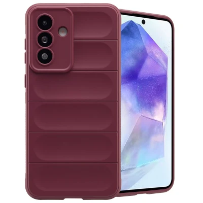 Afbeelding van Samsung Galaxy A56 Hoesje Siliconen en TPU (zacht) imoshion Softcase/Backcover Paars Telefoonhoesje
