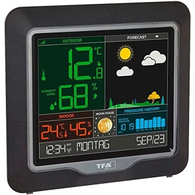 Afbeelding van TFA Weerstation Draadloos SEASON Met Gekleurde Display