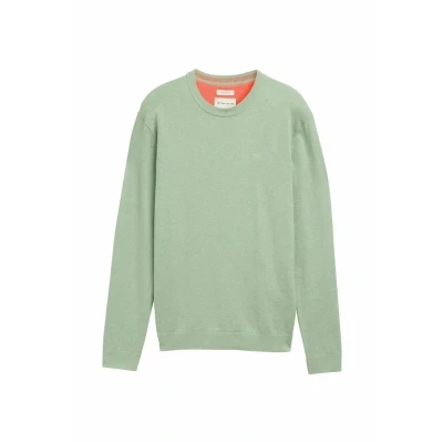 Afbeelding van Tom Tailor Trui Basic Gebreide 1039810xx10 37098 Mannen Maat M