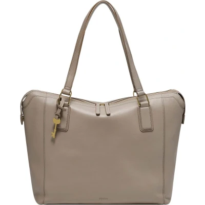 Afbeelding van FOSSIL Schoudertas Shopper Jacqueline Tote Graystone Beige