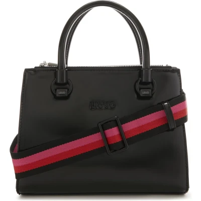 Afbeelding van LIU JO Satchel Double ZIP Handtas, Dames, Maat: One Size, Nero