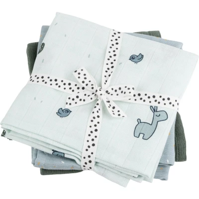 Afbeelding van Done by Deer Spuugdoeken Blue 3 Pack