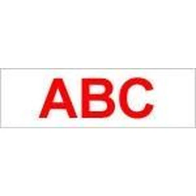Afbeelding van MK 232BZ 12mm red on white for PT 55PT/PT 65/ 75/ 80 / BB4
